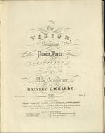 The Vision. Romance for the Piano Forte, etc. (Op. 34.).